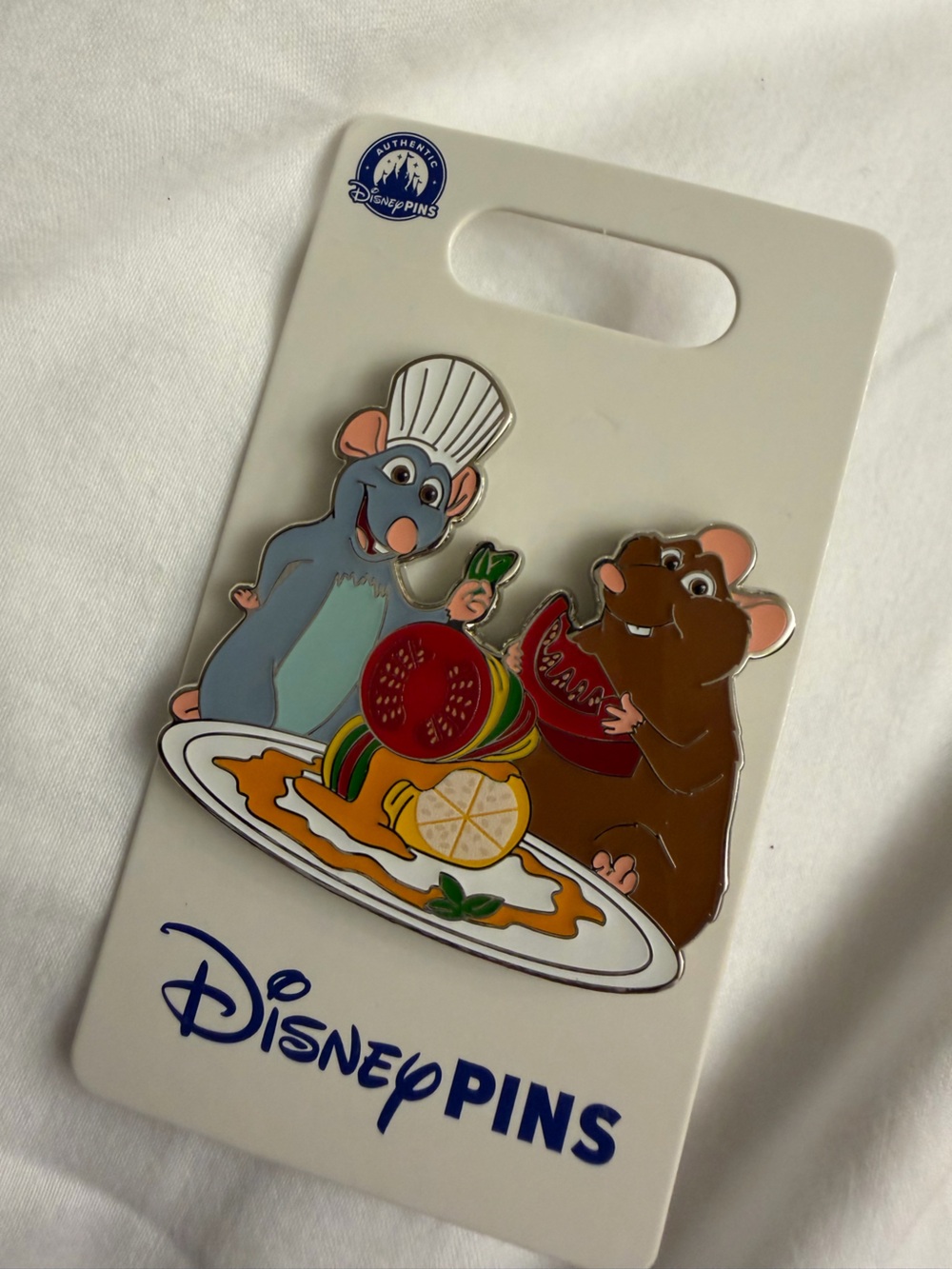 Disney Remy and Emile Enamel Pin